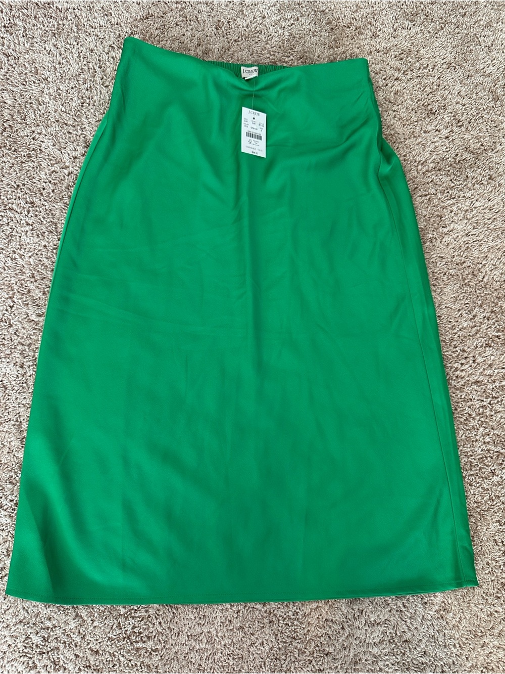 J. Crew Bright Green Sleeveless Camisole